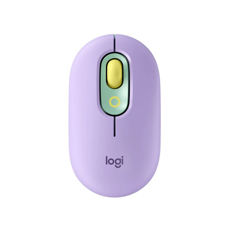 Logitech POP Emoji Bluetooth Wireless Mouse - Daydream - فأرة